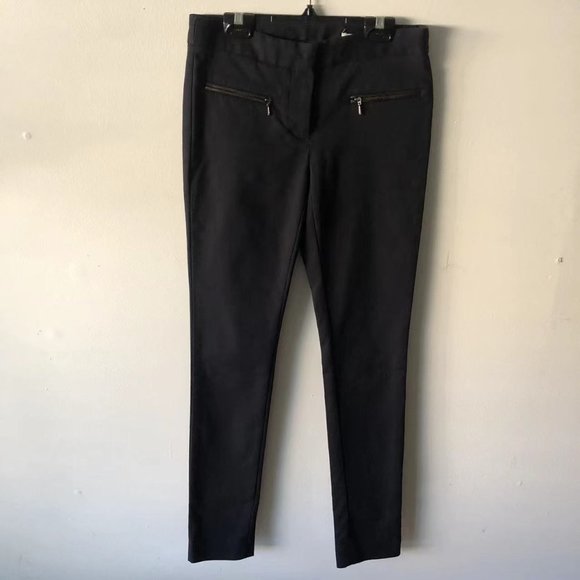 Club Monaco Emily Black Slack Size 0 - Picture 2 of 16